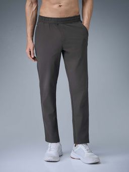 Technosport - Men Solid Relaxed Fit Sports Trackpant With Duracool+ - Grey
