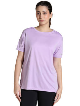 Silvertraq - Women Pink FlowFit Oversized T-Shirt