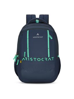 Aristocrat - Unisex Grid 15.6 Compatible Laptop Backpack - Blue