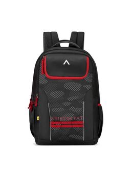 Aristocrat - Unisex Black Graphic Printed Backpack