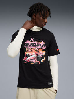 Puma - Black Formula 1 Japan Big Graphic Print T-shirt