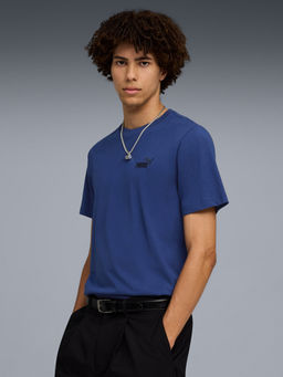 Puma - Blue Essentials Small No 1 Logo Everyday Comfort T-shirt