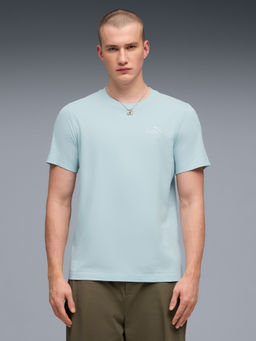 Puma - Blue Essentials Small No 1 Logo Everyday Comfort T-shirt