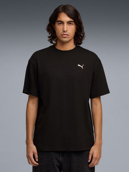 Puma - Black Essentials Elevated Relaxed T-shirt