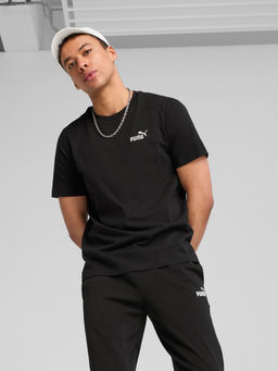 Puma - Black Essentials Small No1 Logo T-shirt