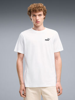 Puma - White Essentials Small No1 Logo T-shirt