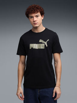 Puma - Black Foil Print T-shirt