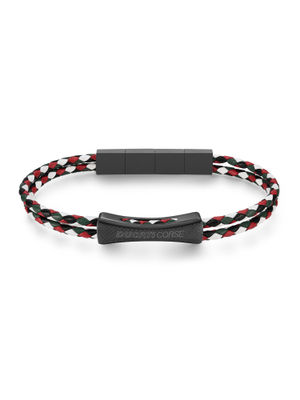 Buy Ducati Corse Successo Ip Gun Multicolor Bracelet for Men Online