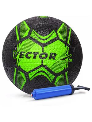 Buy Vector X Street Soccer Green Football With Pump (5) Online