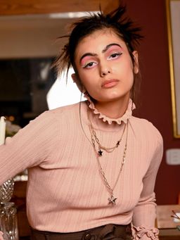 Odette - Gorgeous Two-Piece Star Pendant Necklace -Gold (Set of 2)