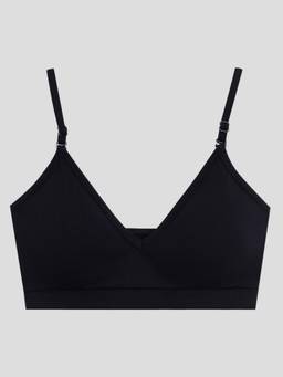 Sillysally - Black Triangle Padded Bra