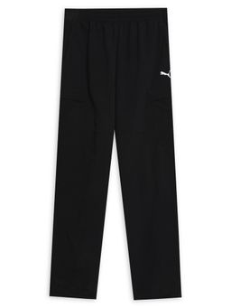 Puma - Wardrobe Essentials Youth Relaxed Woven Cargo Pant - Black