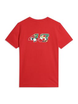 Puma - SUPER Boys Graphic T-shirt - Red