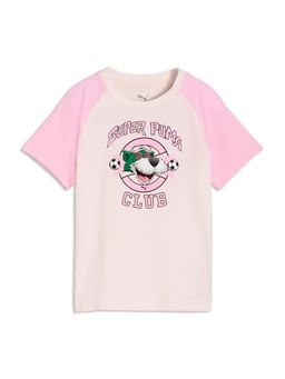 Puma - Super Kids Graphic Tee - Pink