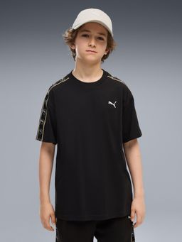 Puma - Essentials Elevated Tape Youth Relaxed Tee - Black