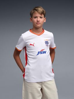 Puma - Bengaluru Football Club Youth Away Replica Jersey - White