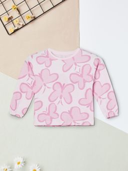 max - Girls Printed T-shirt - Pink