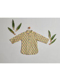 Nino By Vani Mehta - Gulnaar Kurta Yellow - Yellow