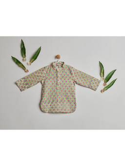 Nino By Vani Mehta - Gulnaar Shirt Green - Green