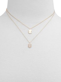 Aldo - Women's Gold Necklace (Pack of 2)