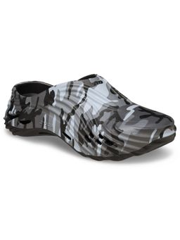 D'Shoe Lounge - Echo Camo Wave Grey Clog