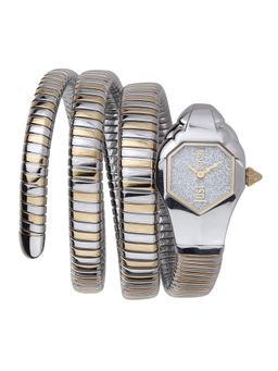 Just Cavalli - Women Silver Glitter Analog Watch - JC1L115M0045