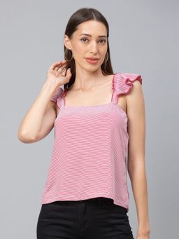 Globus - Pink Striped Top