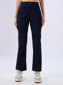 Spykar - Raw Blue Boot Cut Fit High Rise Jeans for Women