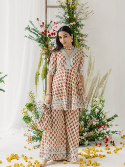 Old Marigold - Daffodil Gharara (Set of 3)