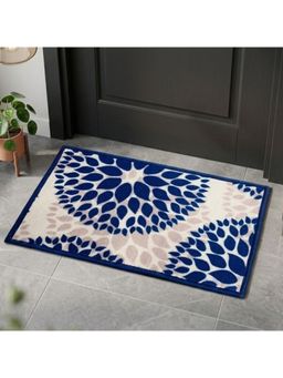 Athom Living - Premium Anti Slip Printed Doormat Blue