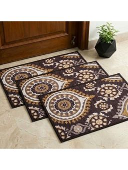 Athom Living - Premium Anti Slip Printed Doormat Brown