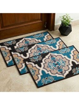 Athom Living - Premium Anti Slip Printed Doormat Multi-Color (Pack of 2)