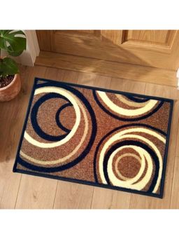 Athom Living - Brown Geometric Premium Anti Skid Door Mat