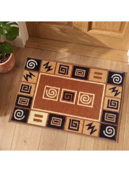 Athom Living - Brown Quirky Design Premium Anti Skid Door Mat