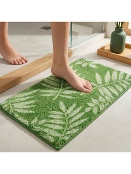 Athom Living - Green Easy Home Designer Soft Anti Slip Bath Mat (M)