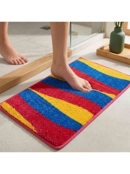 Athom Living - Multi-Color Easy Home Designer Soft Anti Slip Bath Mat (M)