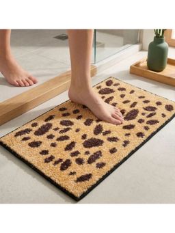 Athom Living - Beige Easy Home Designer Soft Anti Slip Bath Mat (M)