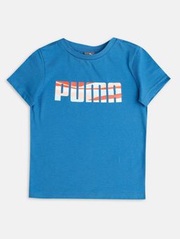 Puma - Graphic Boys Blue T-shirt