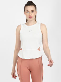 Reebok - Ts Cut Out Tank - Ars Grey Training Top