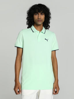 Puma - Collar Tipping Polo T-Shirt Men Green