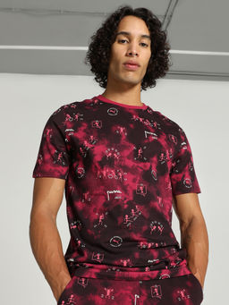 Puma - Classics Men Black T-Shirt Printed
