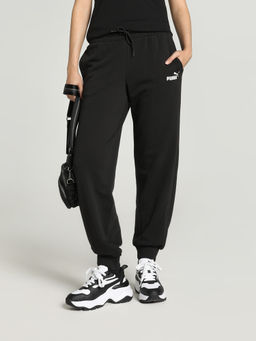 Puma - Essentials+ Small Logo HW TR Women Black Joggers