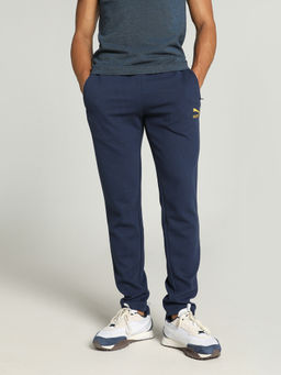 Puma - Classics Jacquard Men Navy Blue Sweatpants