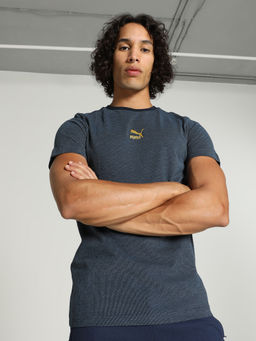 Puma - Classics Pique Men Navy Blue T-Shirt