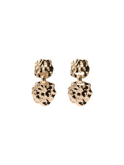 Forever New - Gold Signature Mimi Molten Drop Earrings