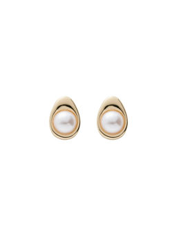Forever New - White Tracey Teardrop Pearl Studs