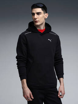 Puma - Black Tech Far-Infrared Fleece Hoodie