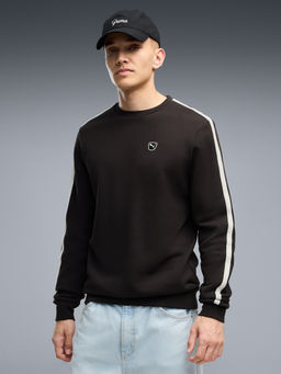 Puma - Black Essentials Elevated Crew Sweatshirt