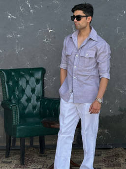 Dressjet - Grey Comfort Casual Shirt