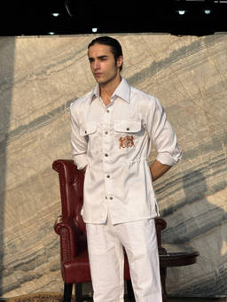 Dressjet - White Comfort Casual Shirt